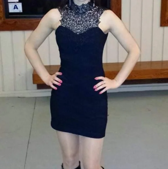 Emerald Sundae black dress